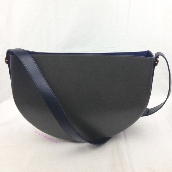 VICTORIA BECKHAM Half Moon Color Block Lea… - Picture 3 of 8